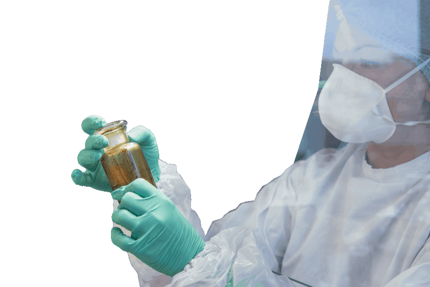 Tuberkulin wird im Labor untersucht